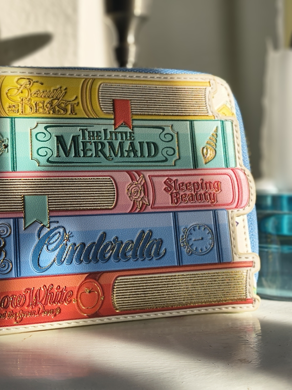 Loungefly Disney Princess Books Zip Around Wallet